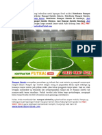 Rumput Sintetis Futsal - Harga Rumput Per Meter - WA +62 813 1888 3437