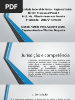 Processo Penal. Grupo I