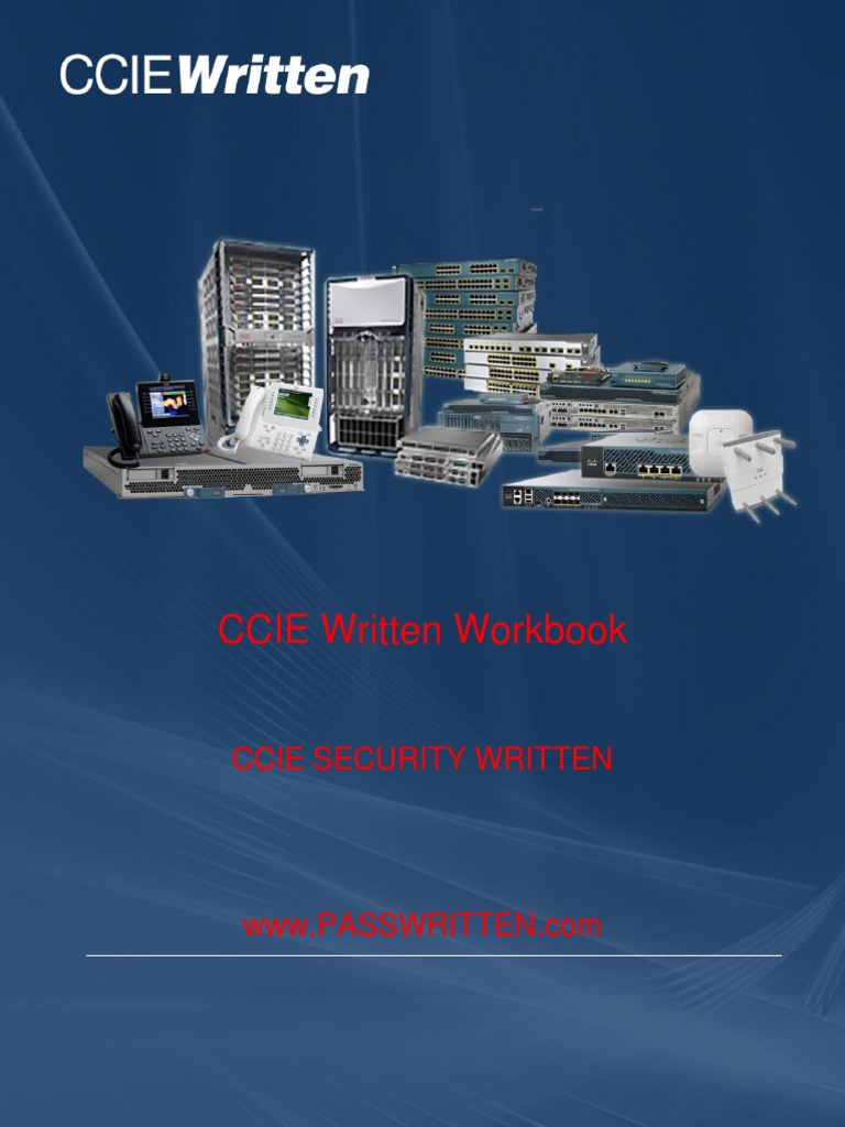 CCIE Security Written Exam Workbook | PDF | I Pv6 | Ip Address