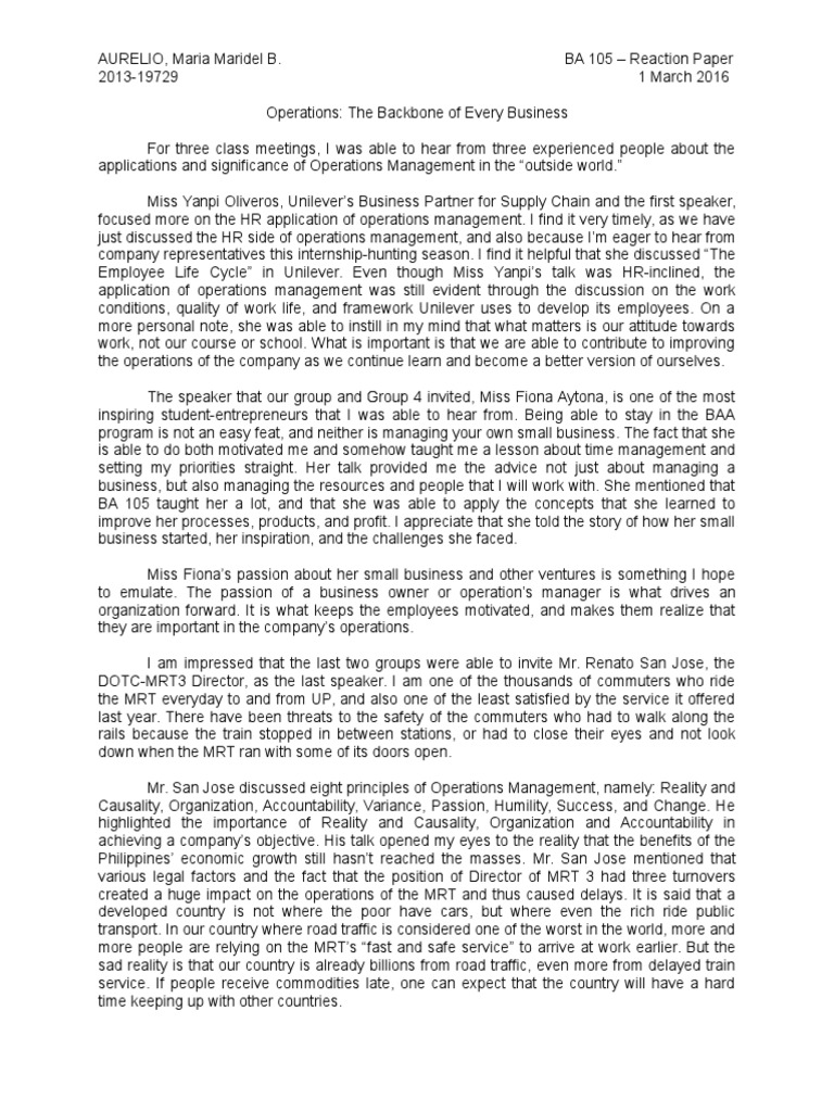 Essay on loudspeaker image