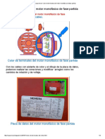 Coparoman - Color de Terminales Del Motor Monofásico de Fase Partida