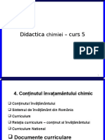 DP - Curs 5 - Didactica Chimiei - 2017