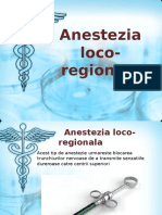 Anestezia Loco Regionala