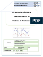 Lab 7 Metrología Medición de Armónicos