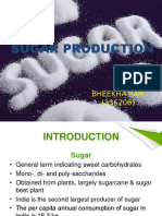 Sugar Production: by Bheekha Ram (136206)