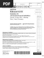 June 2014 (R) QP - S1 Edexcel