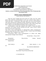 Berita Acara Pembongkaran Pdf