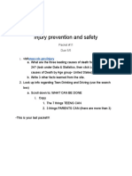 packet 11 - safety and prevention