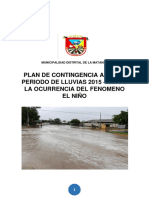 Plan Contingencia Periodo Lluvias 2015 2016 Ocurrencia Fenomeno El Nino