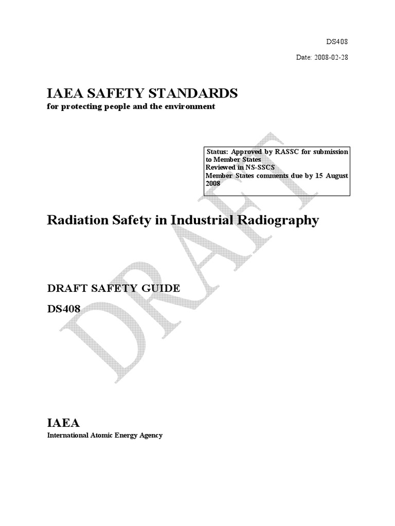 Radiation Safety in Industrial Radiography PDF | PDF | Ionizing ...