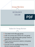 Ecology Group Review