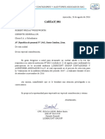 CARTA DE PRESENTACIÓN SERVICIOS PROFESIONALES INDEPENDIENTES