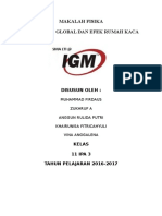 Download makalah fisika pemanasan global dan efek rumah kaca by Muhammad Firdaus Febriansyah SN343900718 doc pdf