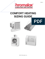 Comfort Heating Sizing Guide