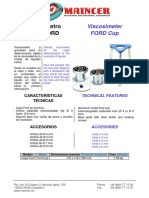 (ES) (En) Viscosímetro Copa FORD - Viscosimeter FORD Cup