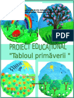 Proiect Educational Tablul Primaverii Final