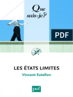 Les Etats Limites - Estellon Vincent