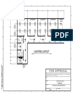 Lighting Layout: For Approval For Approval