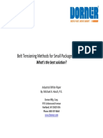 Belt Tensioning White Paper PDF