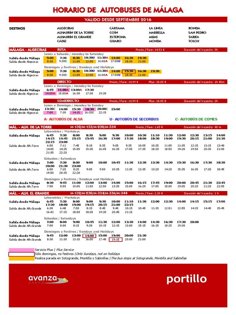 horario de autobuses de antequera a málaga