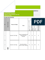 Matriz TMERT de Empresa Agricola