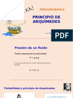 9.-Principio de ARQUIMIDES Xx