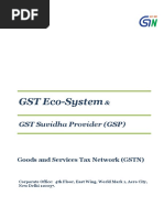 Download Eco-System for GST and GST Suvidha Providers by Accounting  Taxation SN343917022 doc pdf