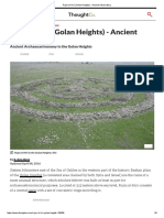 Rujm El-Hiri (Golan Heights) - Ancient Observatory