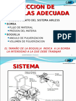 Selecccion de Boquillas Airless