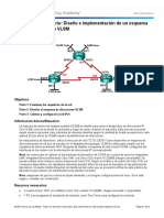 9.2.1.4 Lab - Designing and Implementing A VLSM Addressing Scheme