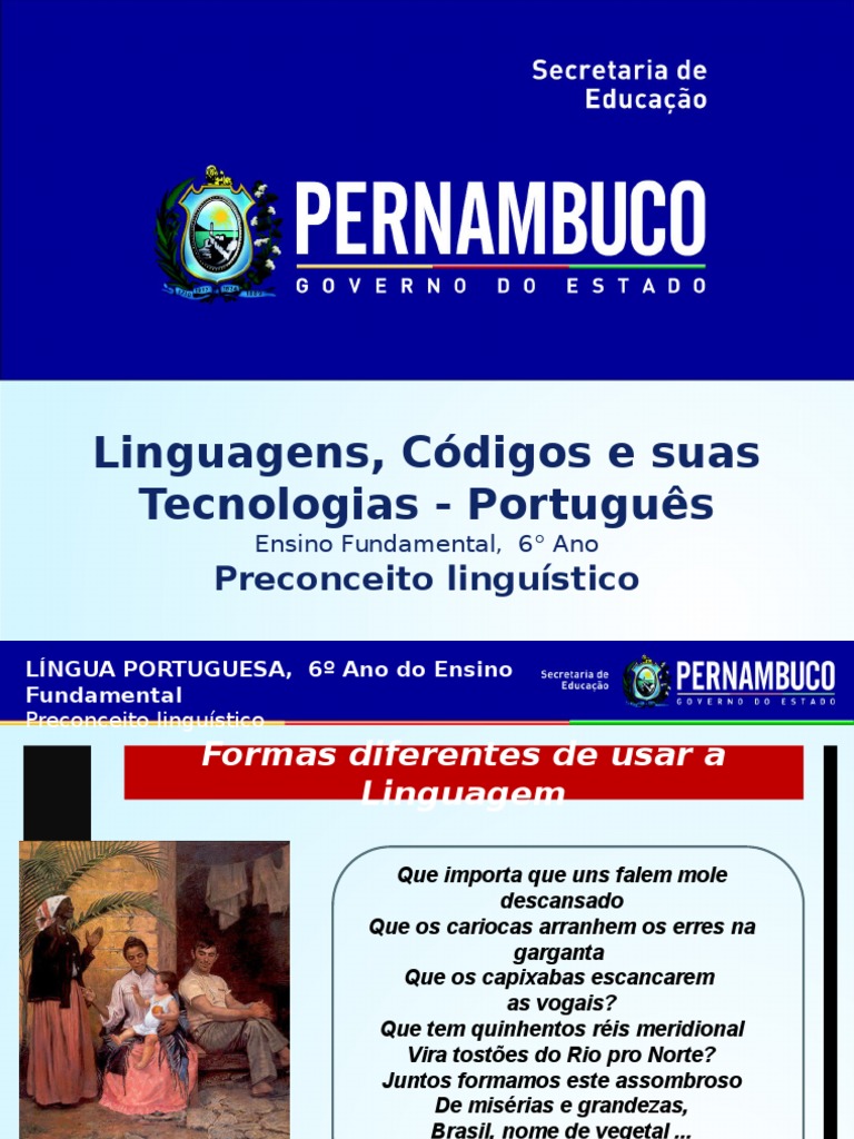 Preconceito Linguístico no Brasil | PDF | Português (idioma) | Linguística