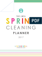 Spring Cleaning Planner