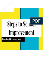 steps to school improvement