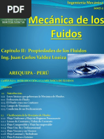 Mecanica-De-los-fluidos-UCSM Capitulo II Propiedades de Los Fluidos