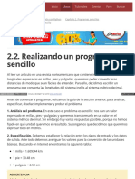 2.2. Realizando Un Programa Sencillo