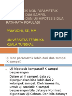 Uji Hipotesis Non Parametrik Lebih Dari Dua Sampel