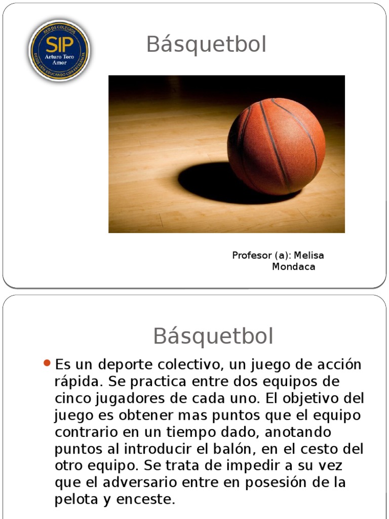 Básquetbol | PDF | Posiciones de baloncesto | Reglas y regulaciones  deportivas