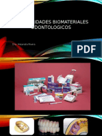 Generalidades de Los Biomateriales Dentales 2017