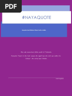 #Nayaquote Complete