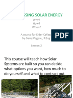 Elderu-Solar Lesson 2
