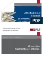 Classification of Liabilities