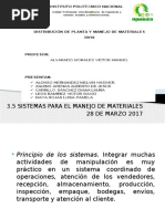 3.5 manejo de materiales 
