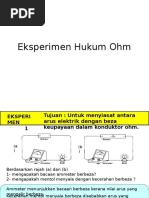 Eksperimen Hukum Ohm