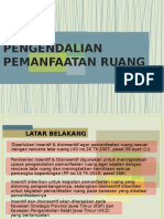 Pengendalian Pemanfaatan Ruang