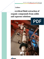 Supercritical Fluid Extraction of Organic Compounds From Solids and Aqueous Solutions PDF