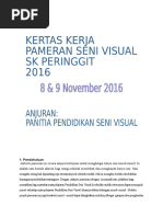 Kertas Kerja Pameran Seni Tahun 6