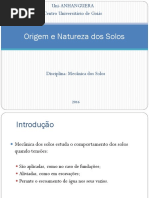 1 -Origem e Natureza Dos Solos