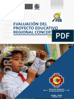 Evaluación del Proyecto Educativo Regional Concertado 2006 - 2015 de la Región Puno