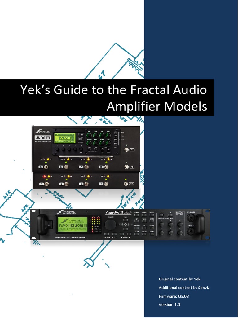 Fractal Audio Amp Models picture
