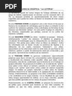 Secuencia de La Loteria